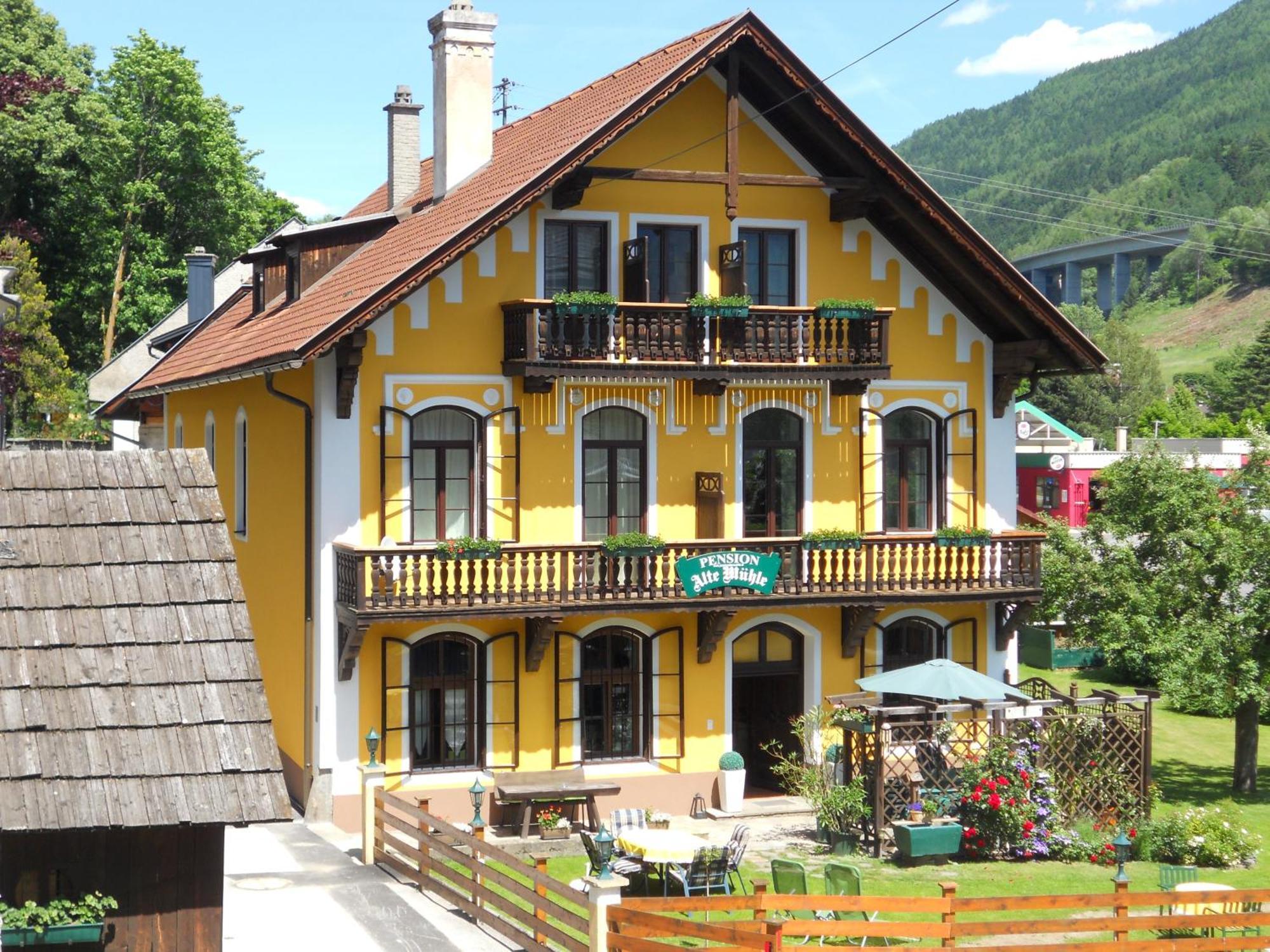 Pension Alte Muehle Gmund in Karnten Exterior photo